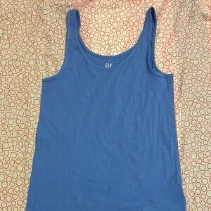 GAP Women's Vibrant Blue Tank Top